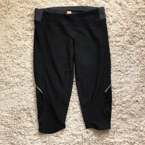 Lucy Black Running Capris